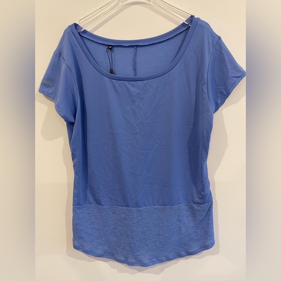 Gymshark x whitney simmons tshirt beautiful blue L - Picture 1 of 4